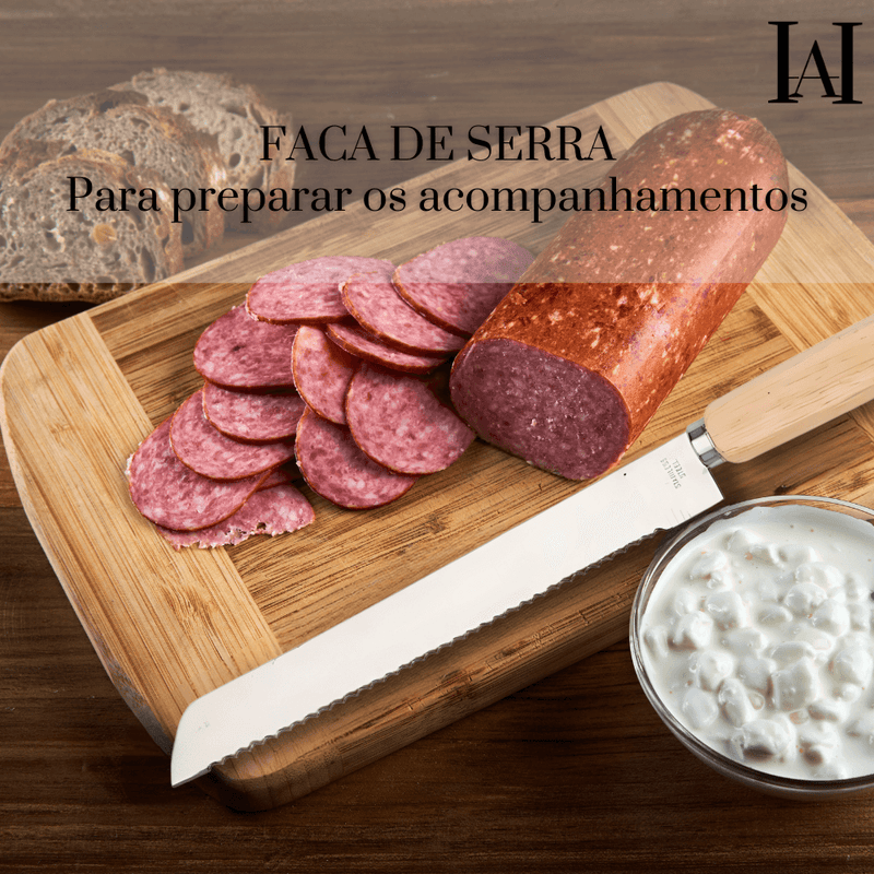 kit de Talheres GOURMET 5 PEÇAS para queijos e frios