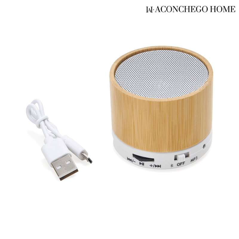 Caixa de som multimídia BLUETOOTH -  Linha BAMBU