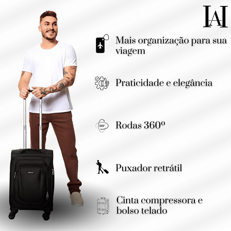 Travel Lite: MALA DE BORDO - 30L