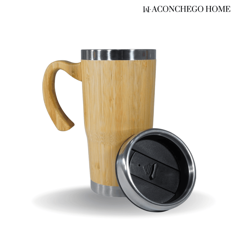 Caneca sustentável 500ML - Linha BAMBU