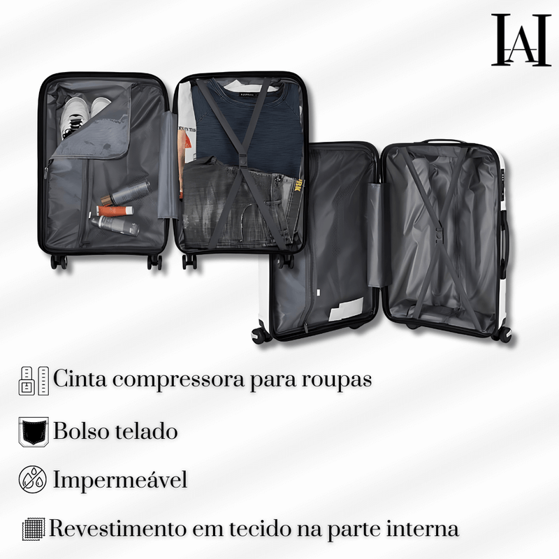 Max Travel: Mala para longas viagens - 64 LITROS