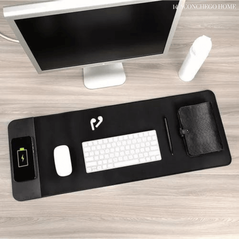 Desk pad com CARREGADOR DE INDUÇÃO