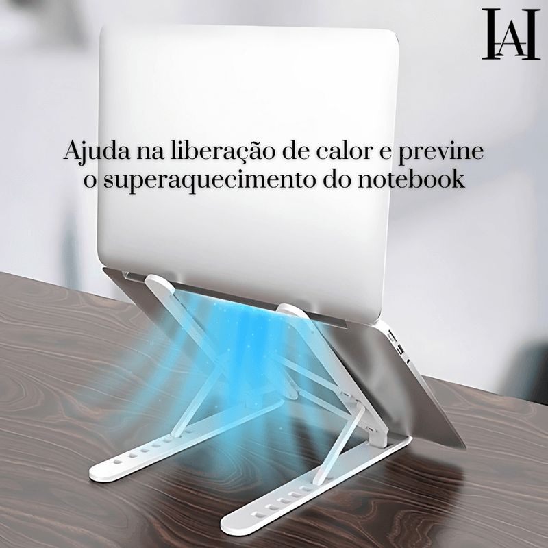 Flex Desk: SUPORTE DOBRÁVEL para NOTEBOOK