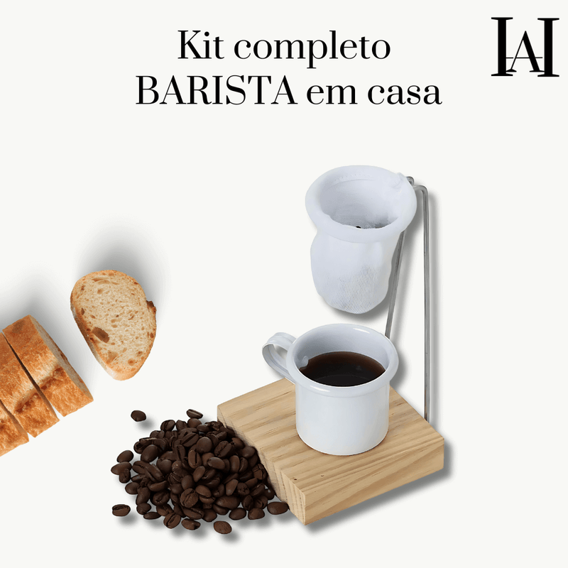 Kit completo BARISTA em casa