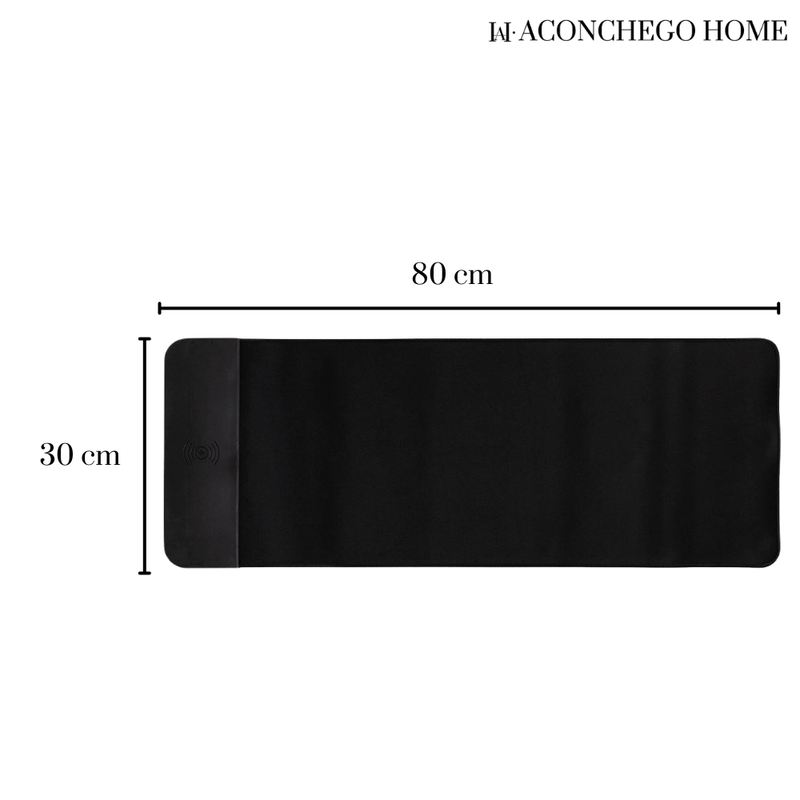 Desk pad com CARREGADOR DE INDUÇÃO