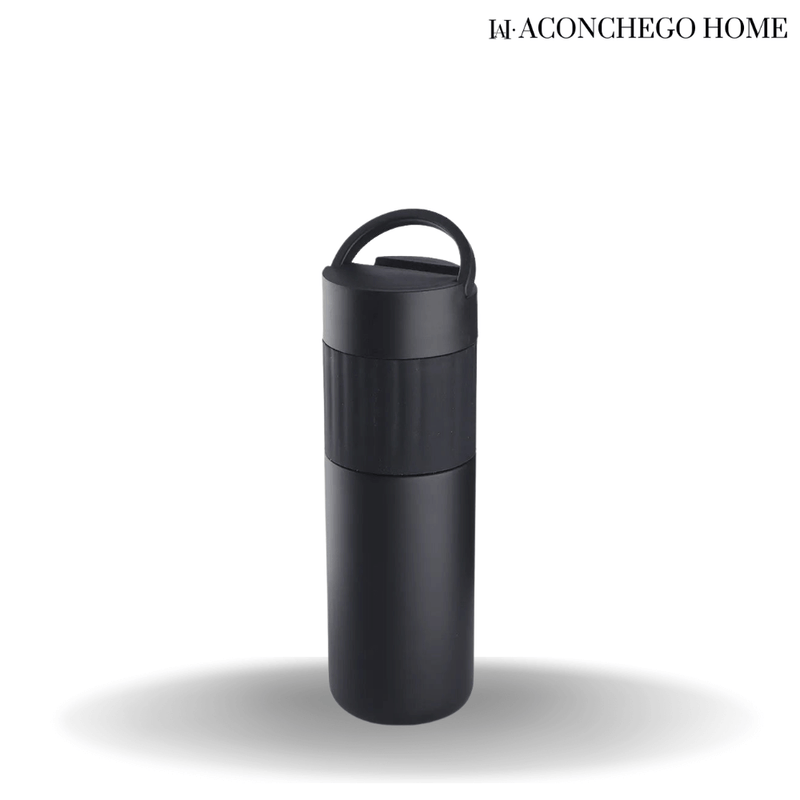 Garrafa TÉRMICA com SUPORTE para celular - 500 ML