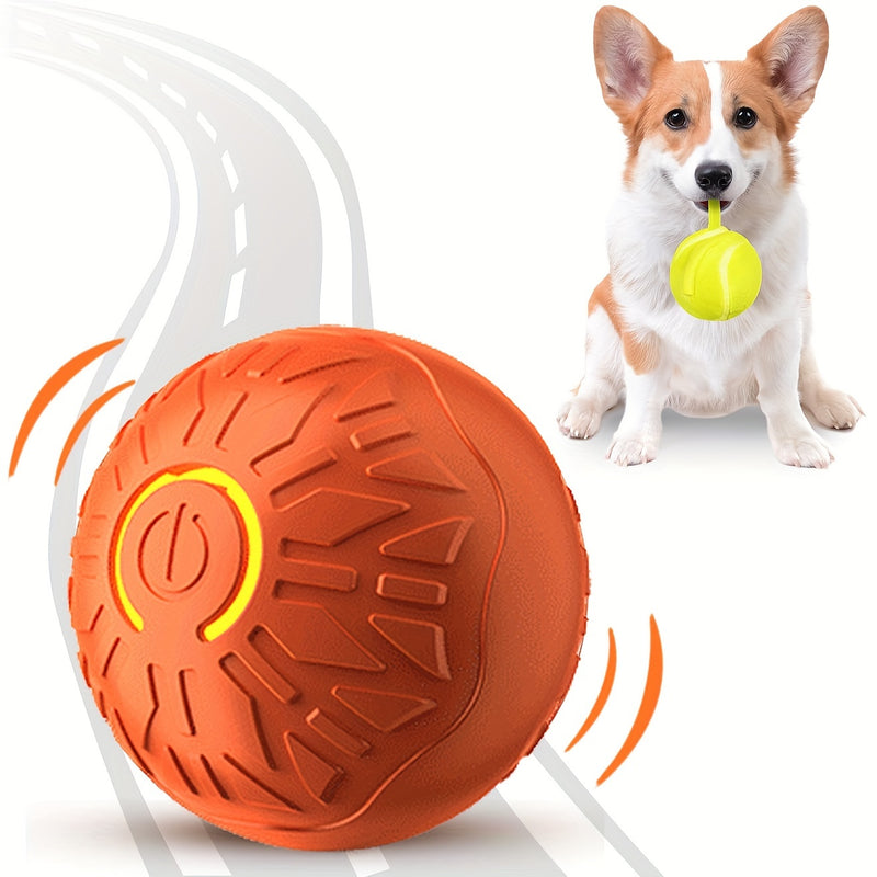 Bola Inteligente para Pets: Brinquedo Automático e Recarga USB