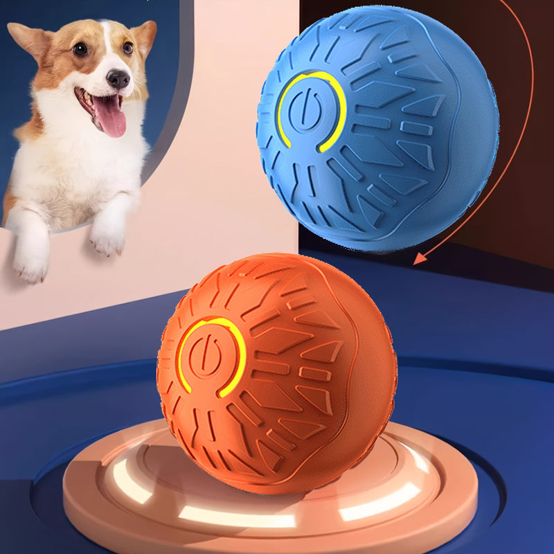 Bola Inteligente para Pets: Brinquedo Automático e Recarga USB