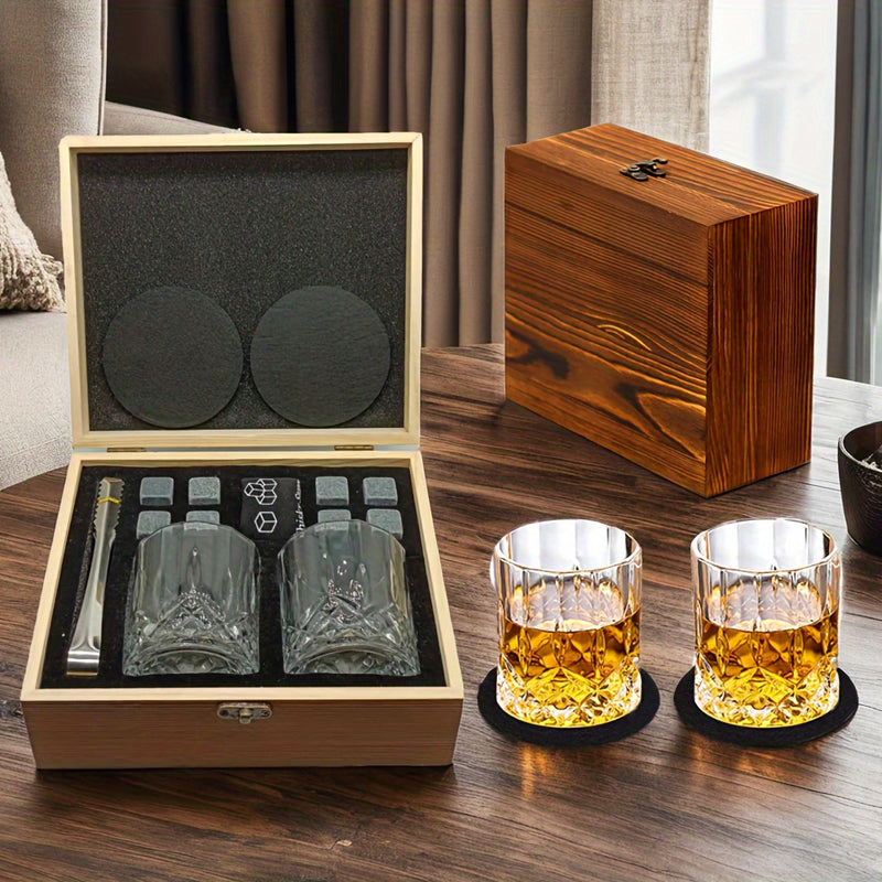 Conjunto Premium de Whisky: Experiência Completa com Acessórios em Aço Inoxidável